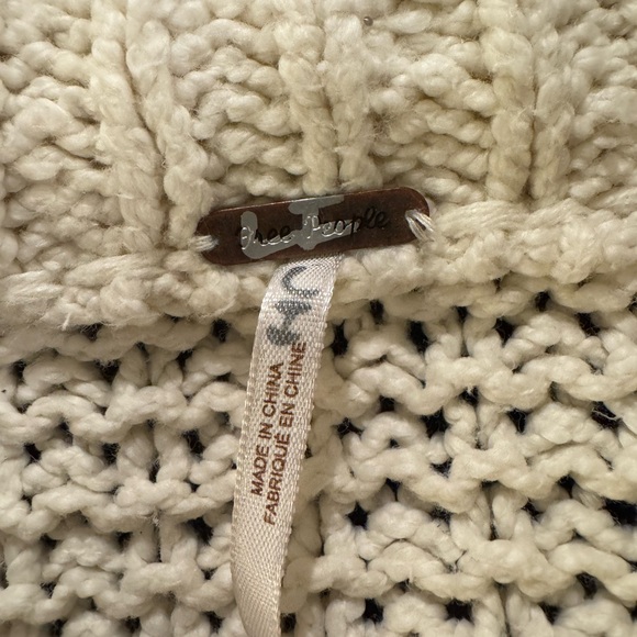 Free People Cutting Edge Cable Pullover - Picture 4 of 6